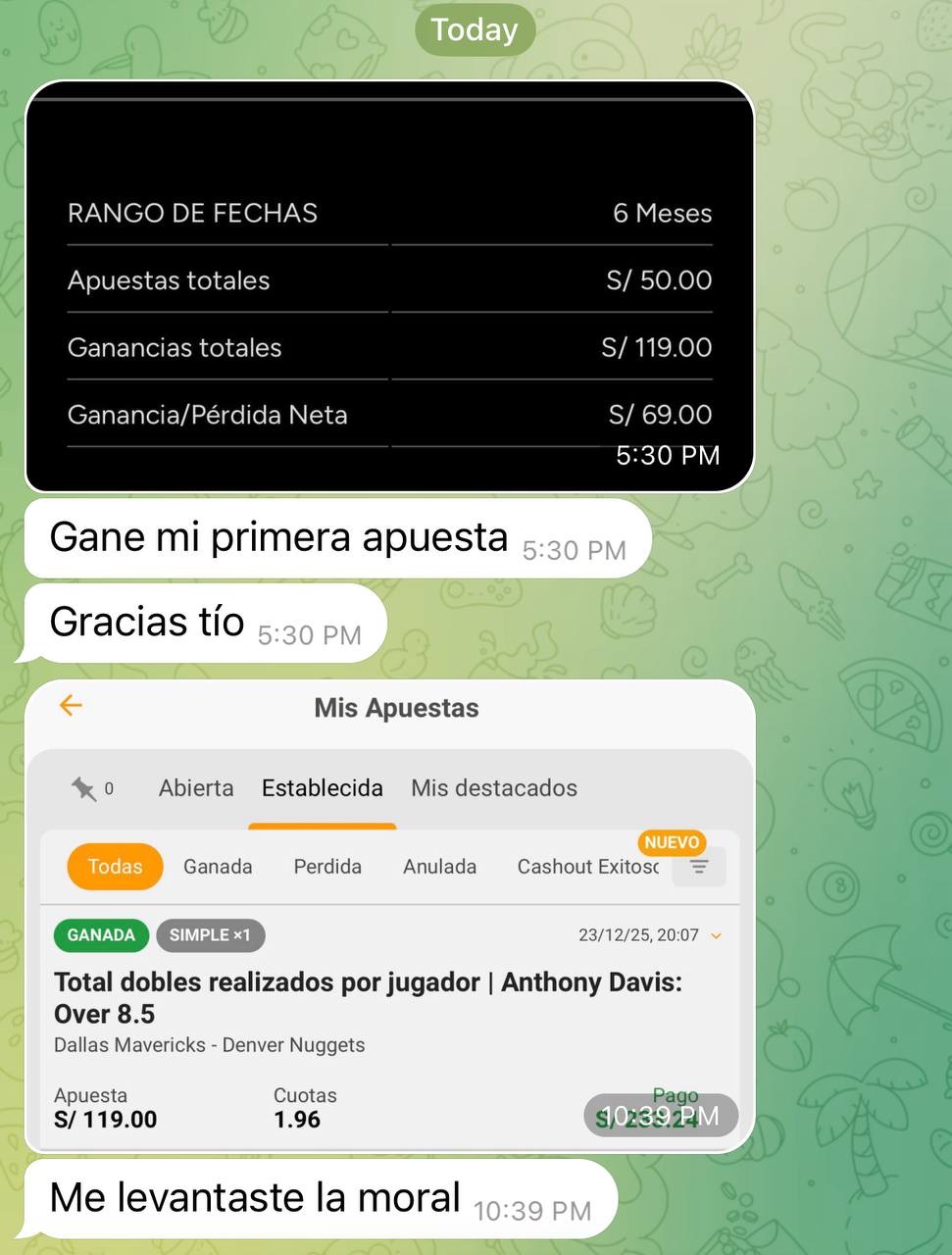 Segundo testimonio real de Cremas Fijas